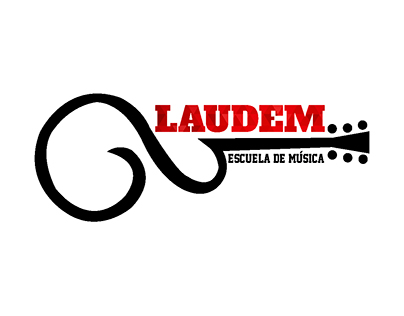 Logotipo para Escuela de Música LAUDEM