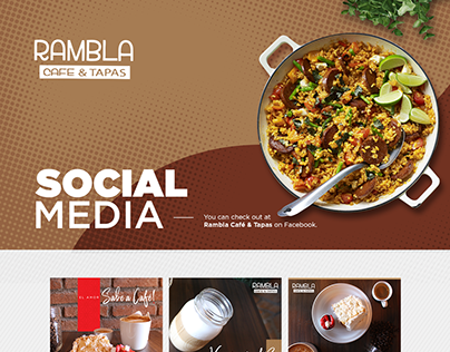Social Media | Ramblas Café y Tapas