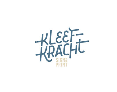 Kleefkracht - Sign & Print