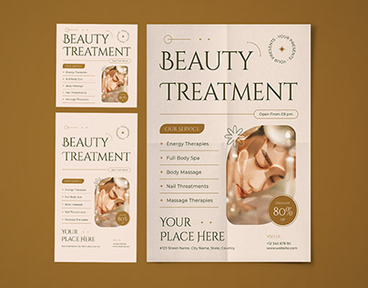 Beauty Treatment Flyer