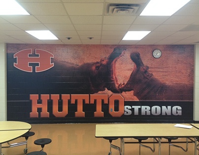 Hutto High School Athletic Facility Graphics