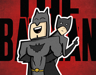 The Batman Cartoon Illustration