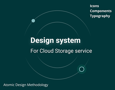 Design system for Cloud Storage service
