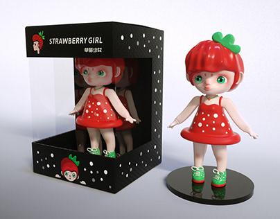 草莓少女IP-Model Design