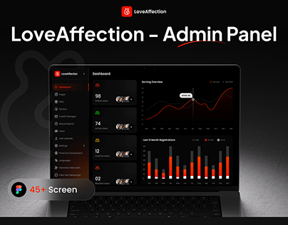 Project thumbnail - Love Affection Dating Admin Panel