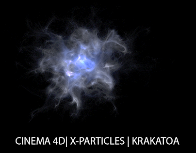 Cinema4D X Particles & Krakatoa