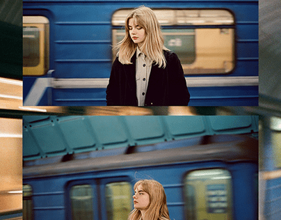 Lady in the Subway
