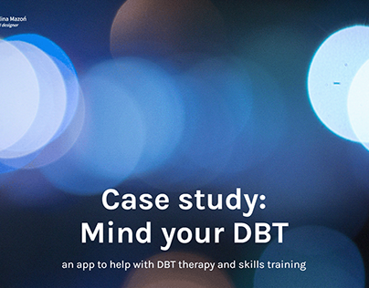 Case study: Mind your DBT