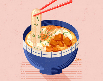 Asian food · illustrations