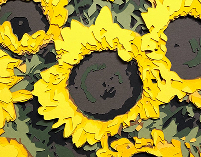 Sunflower. Folk symbol of Ukraine