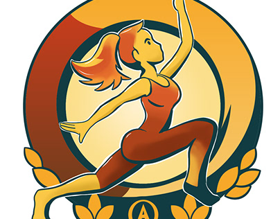 Girl Athlete Logo