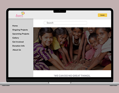 NGO Dashboard (Janvi Charitable Trust)