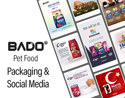 Bado Pet Food, Social Media