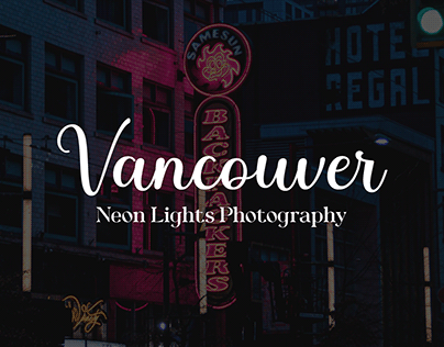 Vancouver Neon Lights