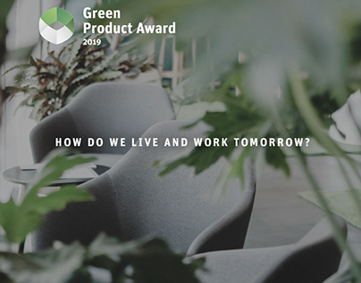 Green Product Award. Apply now for 2019.