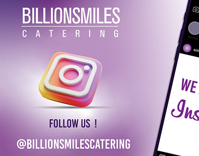 Billionsmiles Instagram posts and promotion