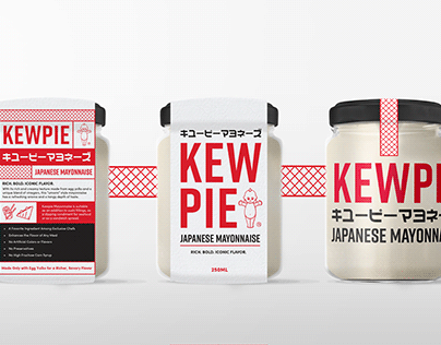 Kewpie Mayonnaise Redesign - Student Work