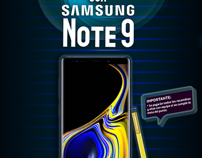 SAMSUNG Note 9 Concept octubre
