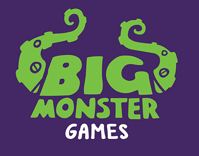 Big monster animated logo
