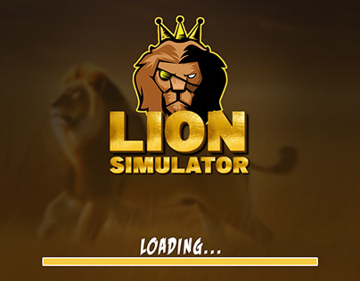 LION SIMULATOR GAME UI