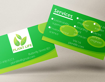 Plant Life Business Card