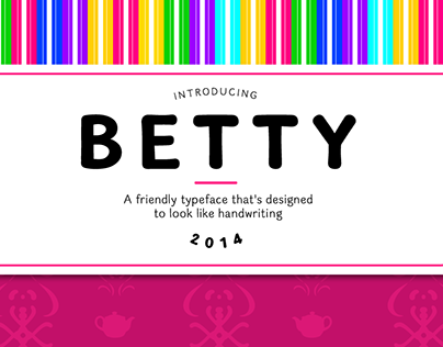 Betty Typeface