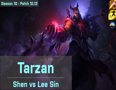 ✅ Tarzan Shen JG vs Leesin - KR 10.12 ✅
