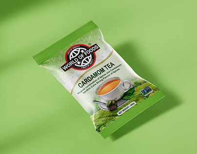 Cardamom Tea Packaging Design