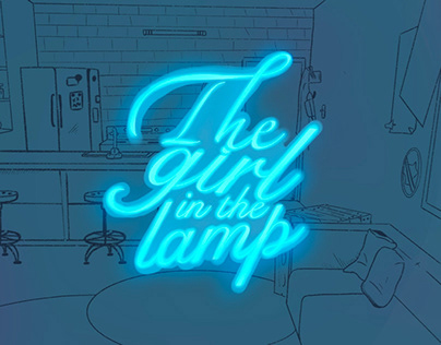 Animação 2D- The girl in The lamp (a garota na lâmpada)
