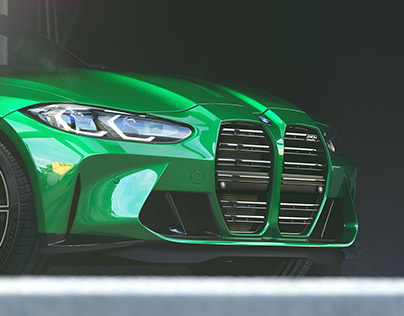 BMW M4 Competition Coupe 2020 - CGI