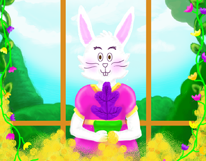 Rabbit Illustration (Fabel)