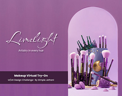 Virtual Makeup Try On_UI/UX Design Challenge