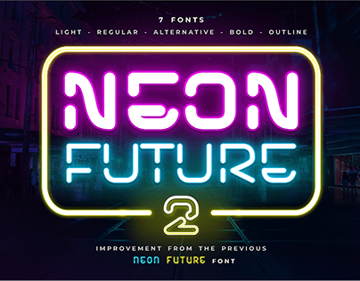 Neon Future 2 font