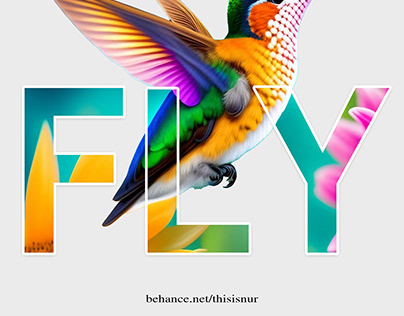 "LET`S FLY" (creative manipulation)