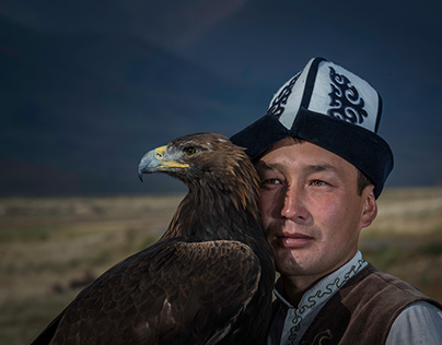 I love my bird , The Eagle Hunter of Kyrgyzstan