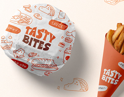 Tasty Bites | Branding, Typography, Visual Identity
