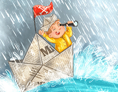 Rain, rain, don't go away! - Children's book