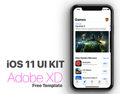 FREE DOWNLOAD iOS 11 UI Kit