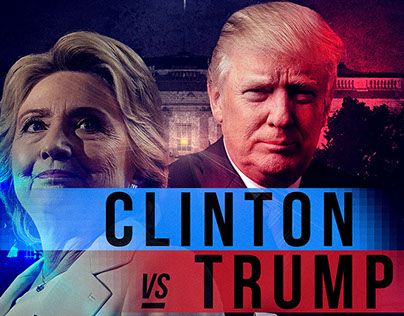Clinton VS. Trump Poster