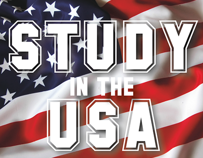 Study Abroad in the USA Exhibition leaflet