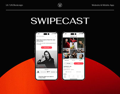 Swipecast - Website & Mobile App Redesign