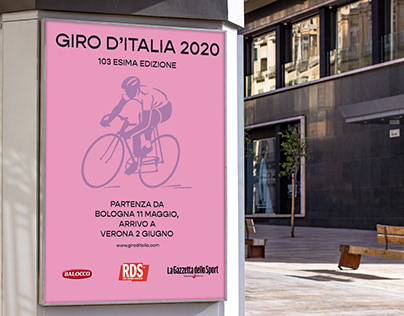 Locandina Giro d'Italia