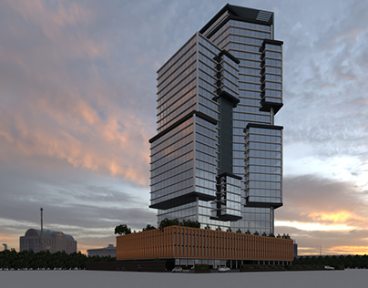 MIXED USE HIGH RISE BUILDING DESIGN