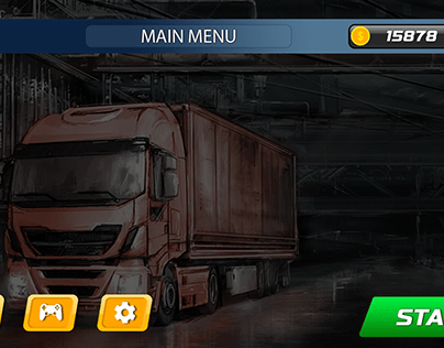 Cargo Truck Game ui