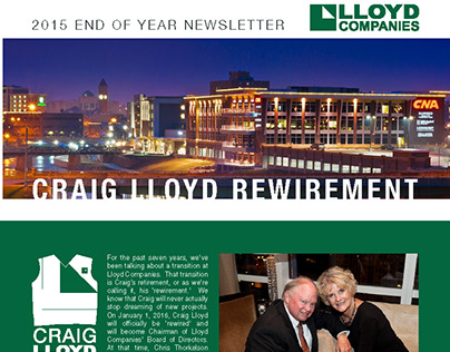 2015 End Of the Year Newsletter