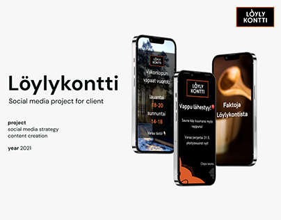 Löylykontti - social media project