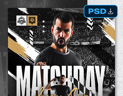 Football Matchday - Template PSD