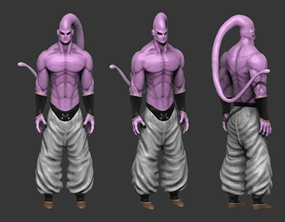 3D character Model (Majin Buu)