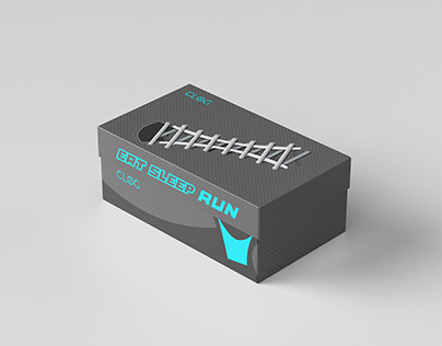 Package design- Sport shoe box