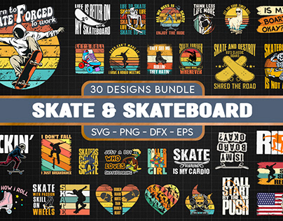 Skate & Skateboard Design Bundle
